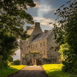castle lallybroch - part of the outlander tour of scotland
